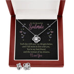 Love Knot Necklace & Earring Set | Soulmate - Whatever You Like Shop