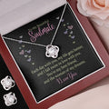 Love Knot Necklace & Earring Set | Soulmate - Whatever You Like Shop