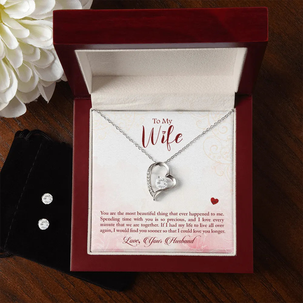 Forever Love Necklace Set | Wife