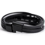 Men's Cross Leather Bracelet for Husband - Whatever You Like Shop