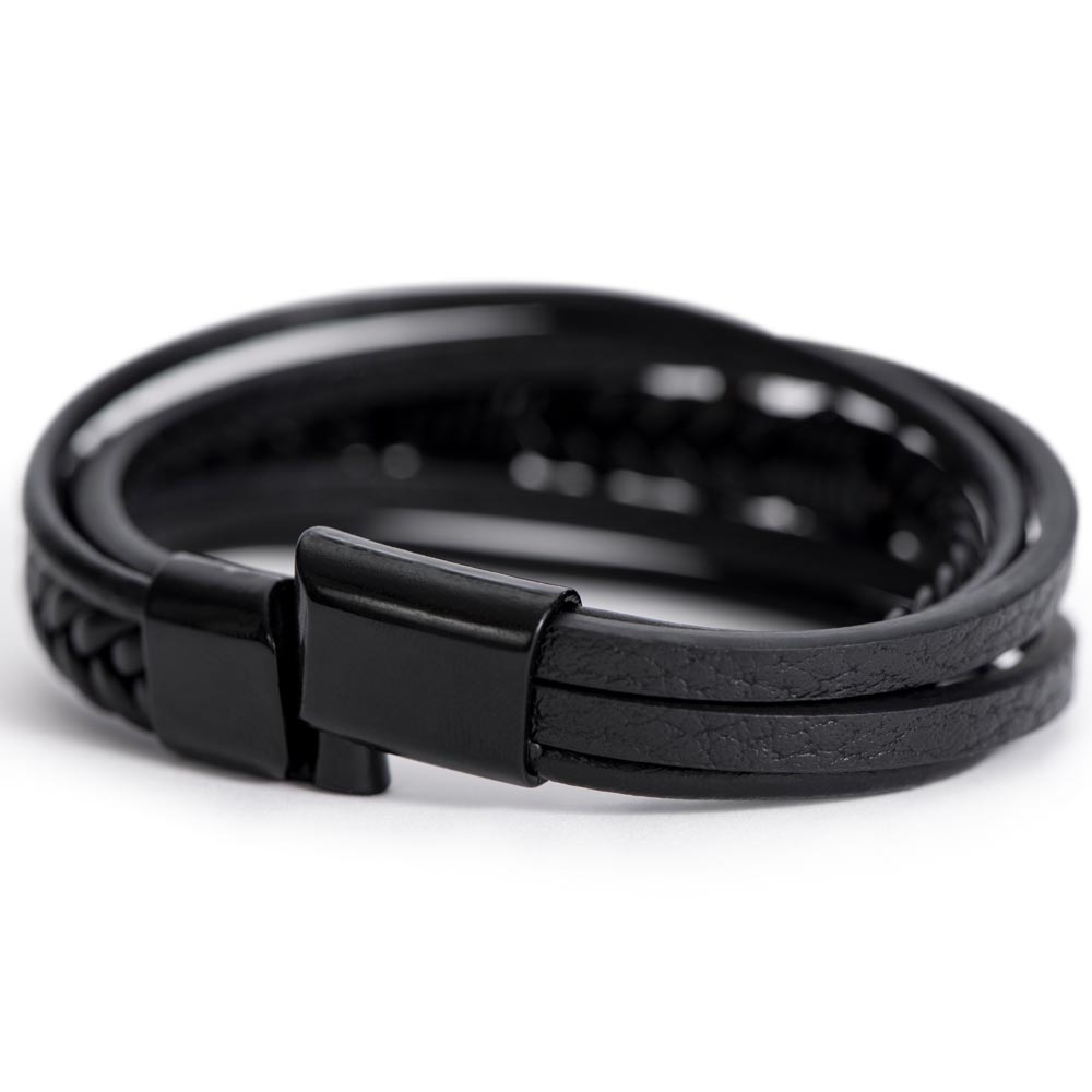 Men's Cross Bracelet | Father's Day Gift