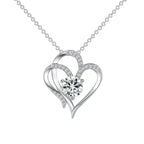 Double Heart Necklace - Whatever You Like Shop