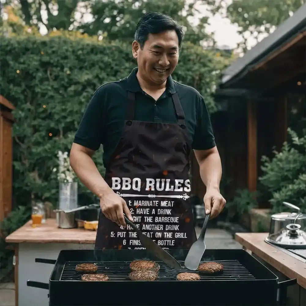 BBQ Rules Apron - Whatever You Like Shop