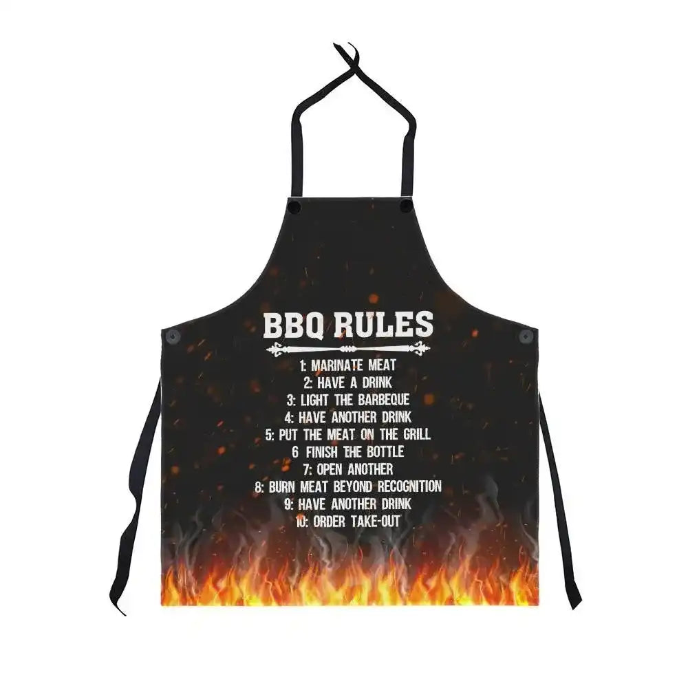 BBQ Rules Apron - Whatever You Like Shop