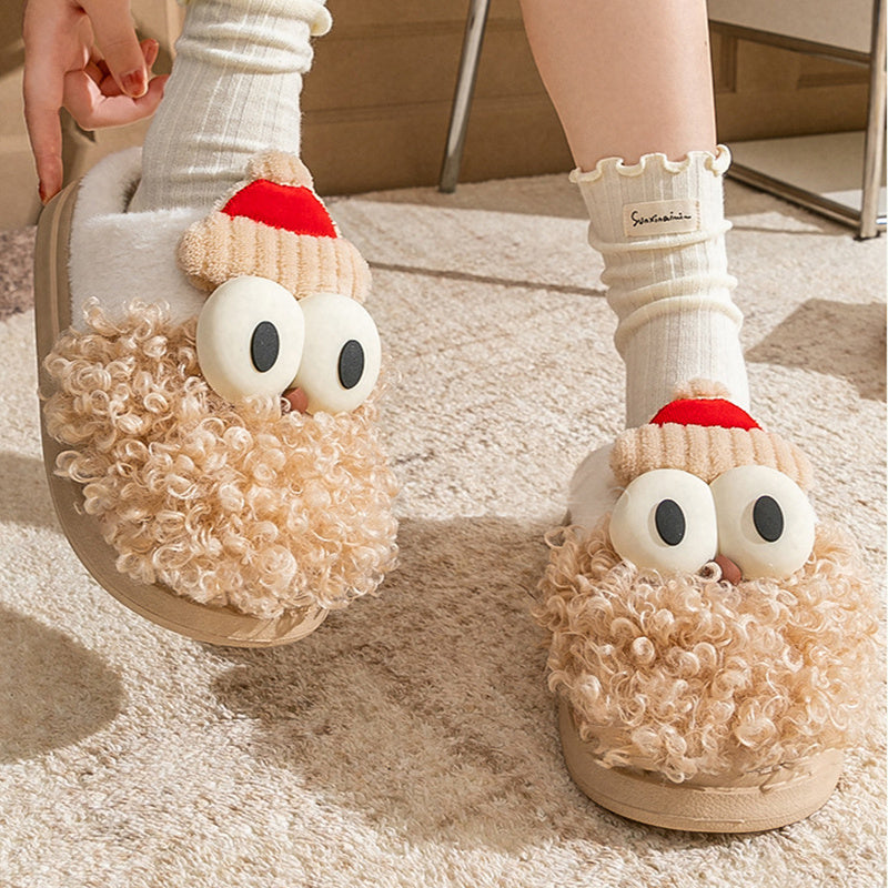 Bearded Santa Slippers - Whatever You Like Shop