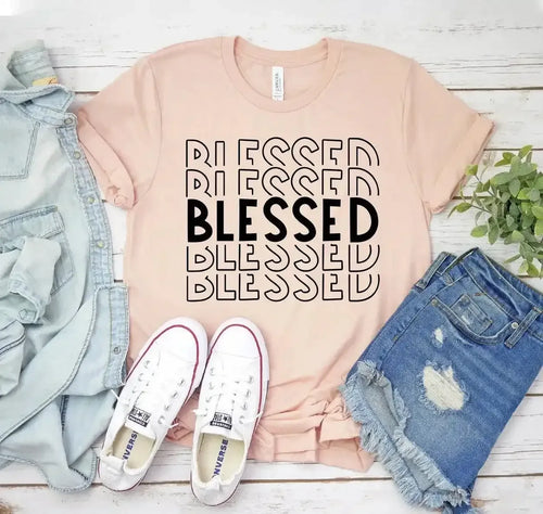 Blessed T-Shirt - Whatever You Like Shop