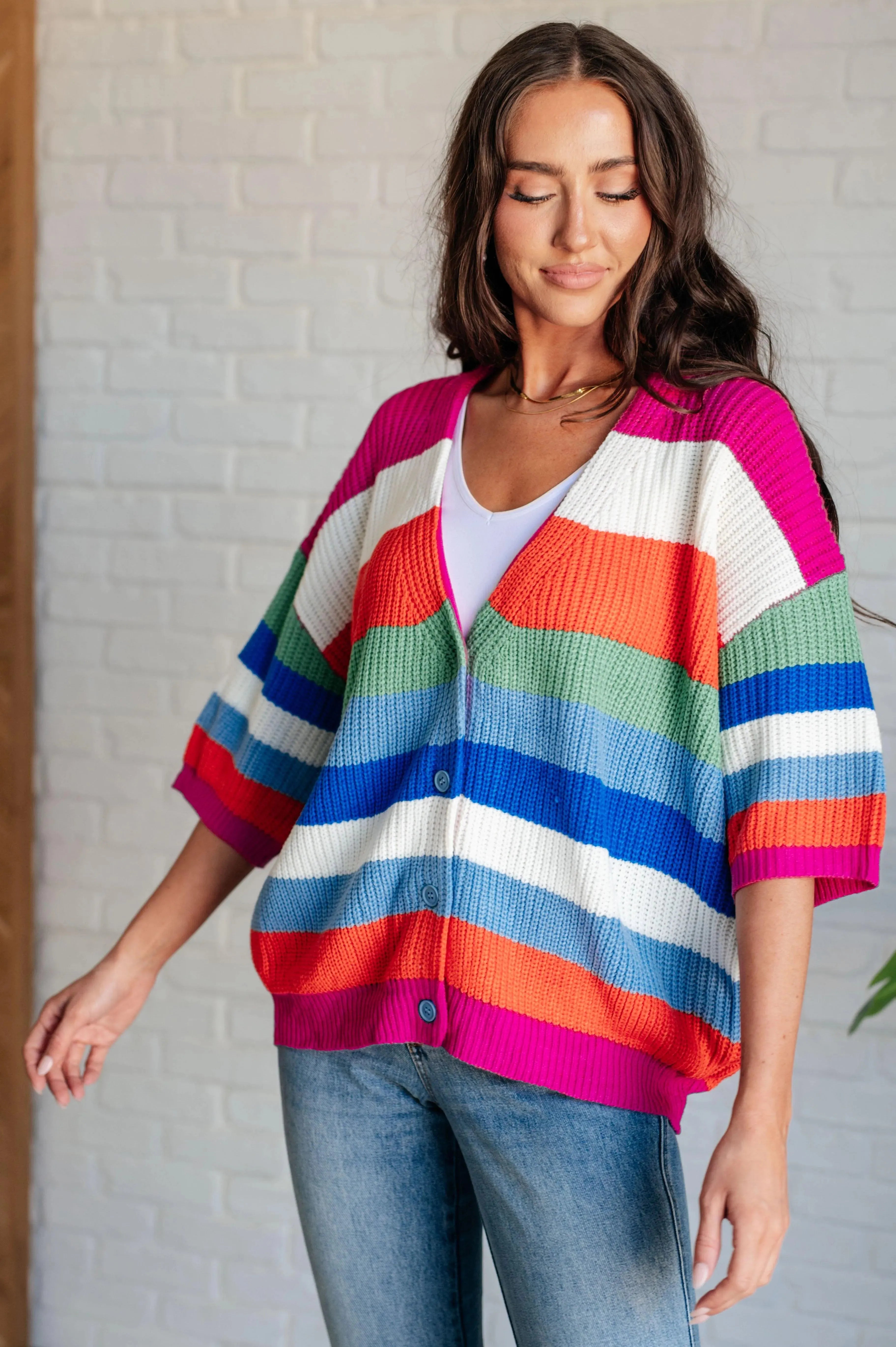 Bold Flirt Button Down Cardigan - Whatever You Like Shop