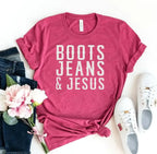 Boots Jeans Jesus T-Shirt - Whatever You Like Shop