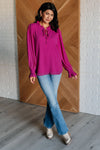 Candid Moment Ruffle Neckline Blouse - Whatever You Like Shop