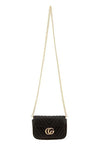 Chevron Quilted CG Buckle Crossbody Bag - Whatever You Like Shop