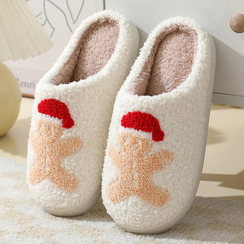 Christmas Cotton Slippers - Whatever You Like Shop