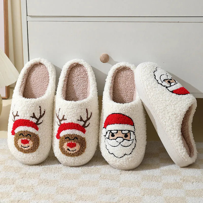 Christmas Cotton Slippers - Whatever You Like Shop