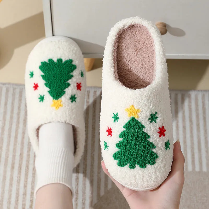 Christmas Cotton Slippers - Whatever You Like Shop