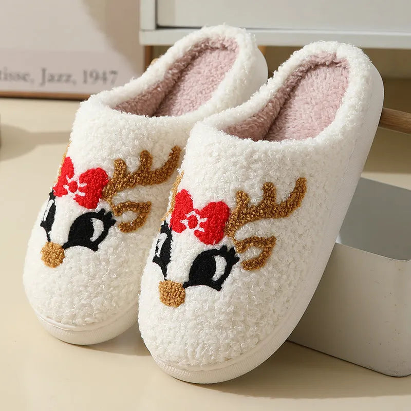 Christmas Cotton Slippers - Whatever You Like Shop