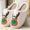 Christmas Elk Slippers - Whatever You Like Shop