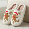 Christmas Snowflake Gingerbread Slippers - Whatever You Like Shop