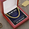 Cuban Link Chain for Dad with Length Extension - Whatever You Like Shop