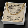 Cuban Link Chain with Length Extension: For Son - Whatever You Like Shop