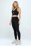 Cut-Out Detail Activewear Set - Whatever You Like Shop