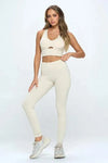 Cut-Out Detail Activewear Set - Whatever You Like Shop