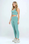 Cut-Out Detail Activewear Set - Whatever You Like Shop