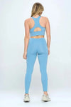 Cut-Out Detail Activewear Set - Whatever You Like Shop