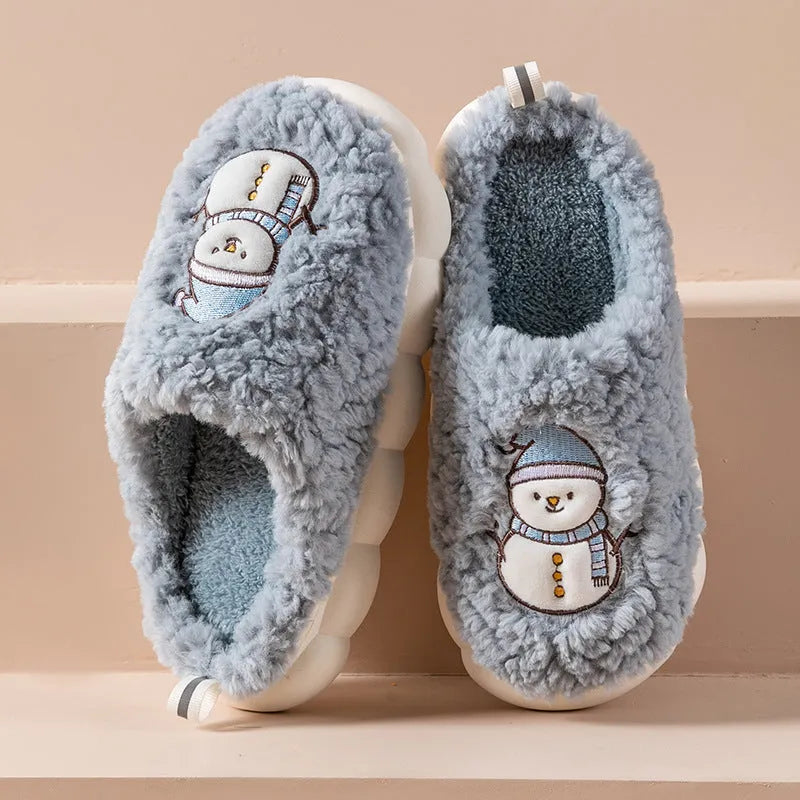 Cute Snowman Slippers - Whatever You Like Shop