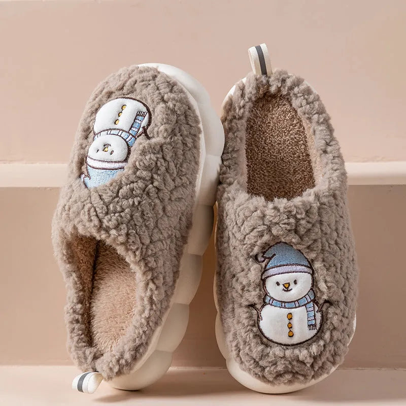 Cute Snowman Slippers - Whatever You Like Shop