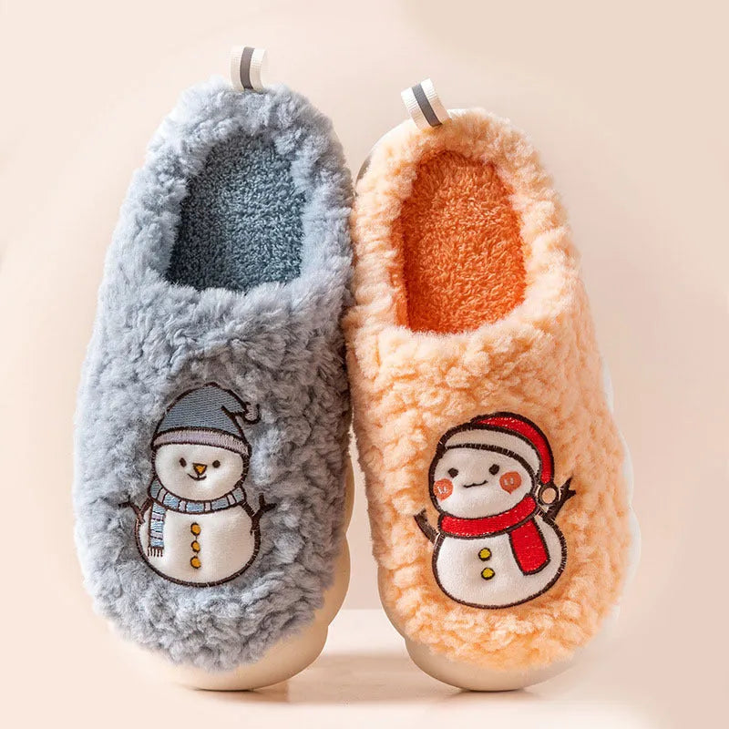 Cute Snowman Slippers - Whatever You Like Shop