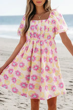 Floral Pleated Midi Dress - Whatever You Like Shop