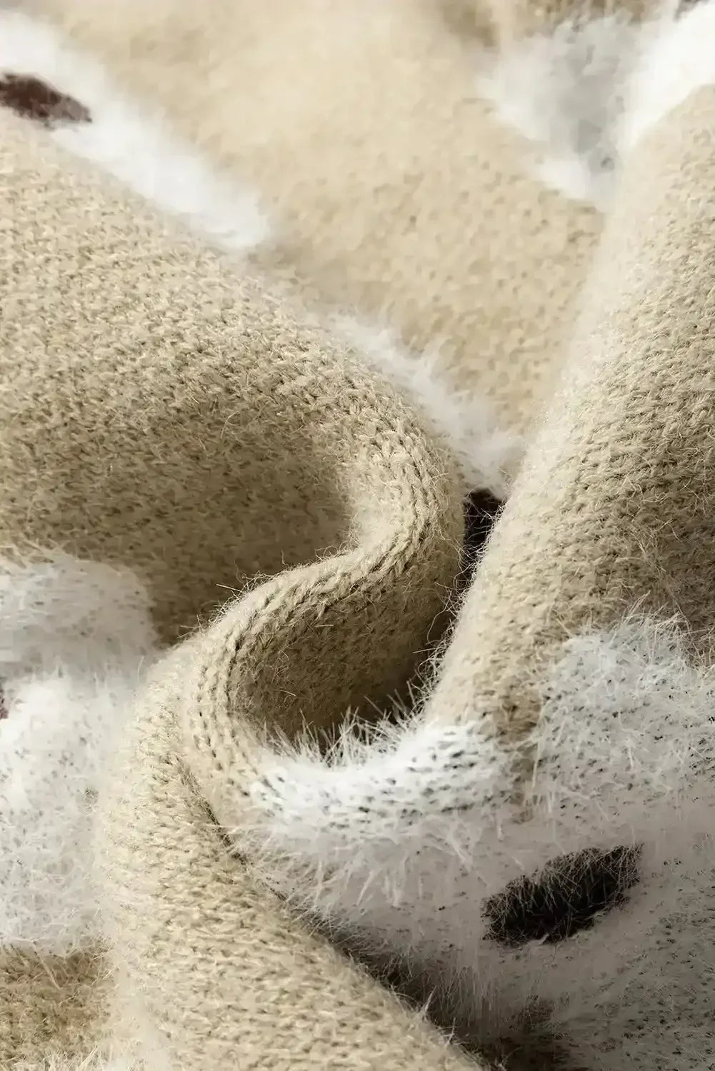 Flower Half Zip Sweater - Whatever You Like Shop