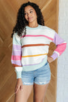 Flawless Features Striped Sweater - Whatever You Like Shop