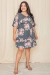 Floral Ruffle Dress - Whatever You Like Shop