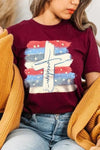 Freedom Cross Graphic T Shirts - Whatever You Like Shop