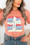 Freedom Cross Graphic T Shirts - Whatever You Like Shop