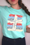 Freedom Cross Graphic T Shirts - Whatever You Like Shop