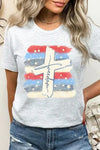 Freedom Cross Graphic T Shirts - Whatever You Like Shop