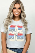 Freedom Cross Graphic T Shirts - Whatever You Like Shop