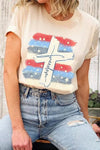 Freedom Cross Graphic T Shirts - Whatever You Like Shop