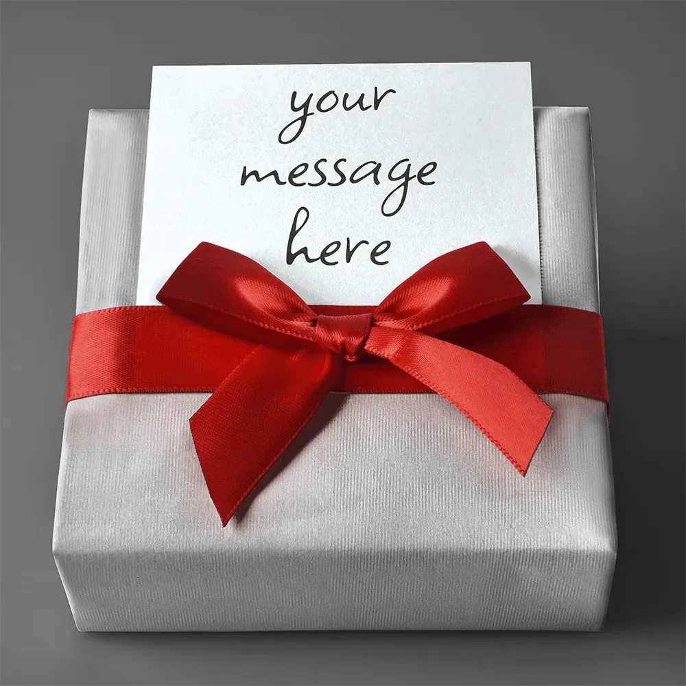 Gift Wrap with Personalized Message - Whatever You Like Shop