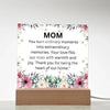 Gifts for Mom: Acrylic Square Plaque - Whatever You Like Shop