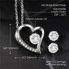 Gifts for Mom: Forever Love Necklace and Earring Set - Whatever You Like Shop