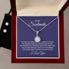 Gifts for Soulmate: Sparkling Eternal Hope Necklace and Earring Set - Whatever You Like Shop