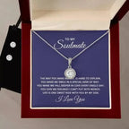 Sparkling Eternal Hope Necklace and Earring Set | Soulmate - Whatever You Like Shop
