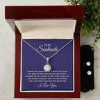 Sparkling Eternal Hope Necklace and Earring Set | Soulmate - Whatever You Like Shop