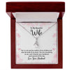 Gifts for Wife: Alluring Beauty Necklace with Message Card - Whatever You Like Shop