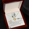 Gifts for Wife: I Just Want To Be Your Last Everything - Love Knot Necklace - Whatever You Like Shop