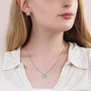 Gifts for Wife: Love Knot Necklace and Earring Set - Whatever You Like Shop