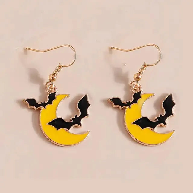 Halloween Themed Drop Earrings - Whatever You Like Shop