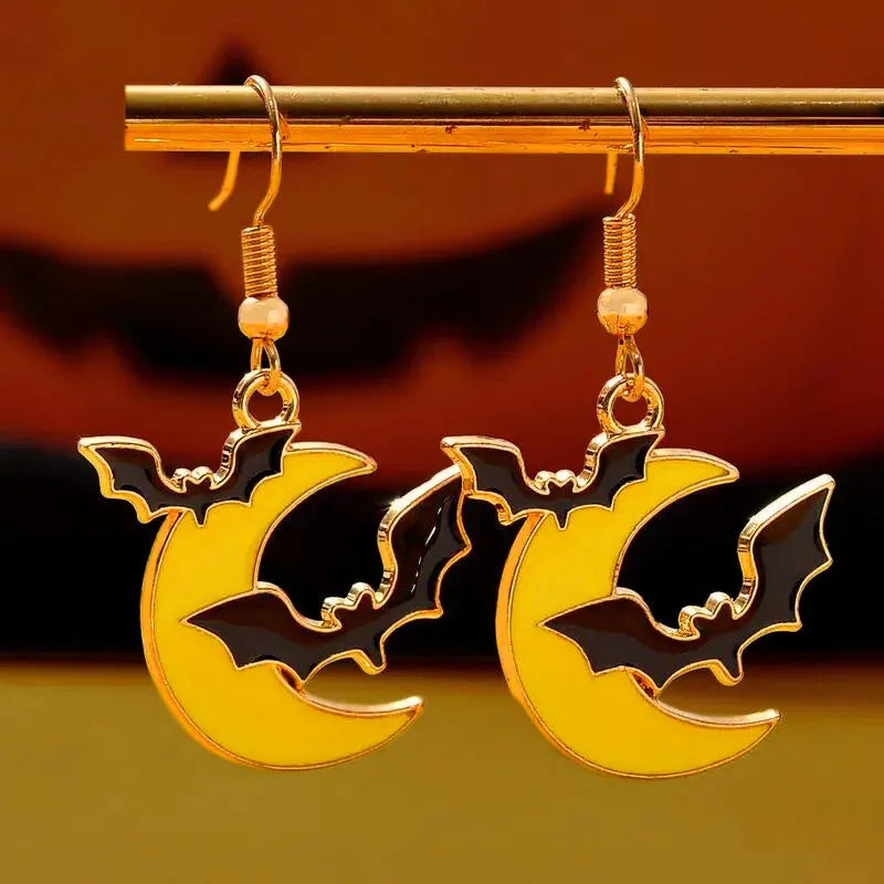 Halloween Themed Drop Earrings - Whatever You Like Shop